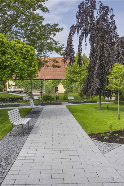 Kladenský zámek - Zahrada a medvědárium Kladenského zámku